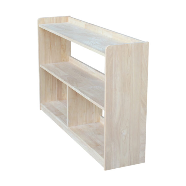 Abbey 48"W Divided Bookcase  48 x 11 x 30"H (RTA) - Image 4