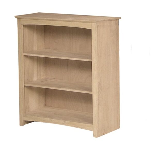 84"H SHAKER BOOKCASE - RIGHT SIDE FLUSH (RTA)