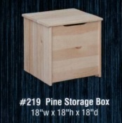 Pine Storage Box